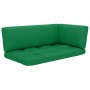 4-teiliges Palettenmöbel und imprägnierte Kiefernholzkissen von vidaXL, Gartensets - Ref: Foro24-3066750, Preis: 416,26 €, Ra...