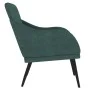Dunkelgrüner Samtsessel 63x76x80 cm von vidaXL, Sessel - Ref: Foro24-351438, Preis: 98,97 €, Rabatt: %
