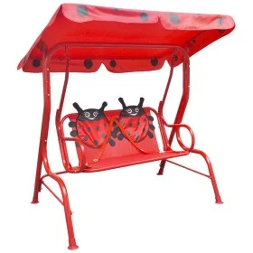 Kinderwippe aus rotem Stahl von vidaXL, Gartenwippen - Ref: Foro24-41840, Preis: 104,00 €, Rabatt: %
