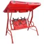 Balancín infantil de acero rojo de vidaXL, Balancines de jardín - Ref: Foro24-41840, Precio: 103,82 €, Descuento: %