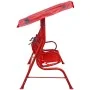 Balancín infantil de acero rojo de vidaXL, Balancines de jardín - Ref: Foro24-41840, Precio: 103,82 €, Descuento: %