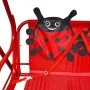 Balancín infantil de acero rojo de vidaXL, Balancines de jardín - Ref: Foro24-41840, Precio: 103,82 €, Descuento: %