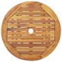 Klappbarer Bistrotisch und Stühle 3-teilig aus massivem Akazienholz von vidaXL, Gartensets - Ref: Foro24-43381, Preis: 154,75...