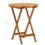 Klappbarer Bistrotisch und Stühle 3-teilig aus massivem Akazienholz von vidaXL, Gartensets - Ref: Foro24-43381, Preis: 154,75...