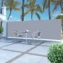Ausziehbare Seitenmarkise 160x500 cm grau von vidaXL, Sonnenschirme - Ref: Foro24-45464, Preis: 83,41 €, Rabatt: %
