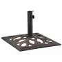 Base de sombrilla de hierro fundido color bronce 12 kg 49 cm de vidaXL, Bases para sombrillas - Ref: Foro24-47868, Precio: 72...