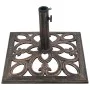 Base de sombrilla de hierro fundido color bronce 12 kg 49 cm de vidaXL, Bases para sombrillas - Ref: Foro24-47868, Precio: 72...