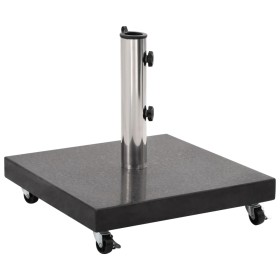 Black square granite parasol base 30 kg by vidaXL, Umbrella bases - Ref: Foro24-48565, Price: 94,72 €, Discount: %