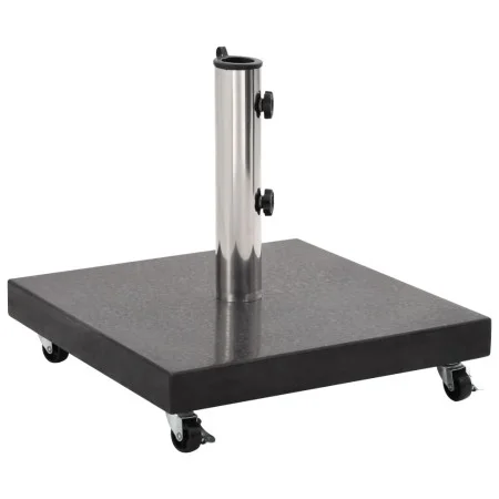 Black square granite parasol base 30 kg by vidaXL, Umbrella bases - Ref: Foro24-48565, Price: 99,83 €, Discount: %