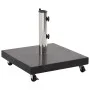 Black square granite parasol base 30 kg by vidaXL, Umbrella bases - Ref: Foro24-48565, Price: 99,83 €, Discount: %