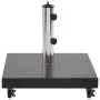 Black square granite parasol base 30 kg by vidaXL, Umbrella bases - Ref: Foro24-48565, Price: 99,83 €, Discount: %