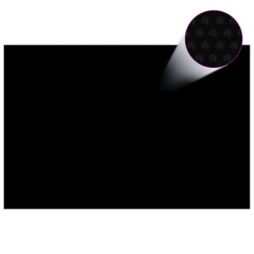 Schwarze PE-Poolabdeckung 300x200 cm von vidaXL, Poolabdeckungen - Ref: Foro24-92163, Preis: 23,85 €, Rabatt: %