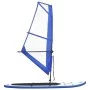 Inflatable paddle surf board with blue and white sail by vidaXL, Paddleboards - Ref: Foro24-92210, Price: 606,16 €, Discount: %
