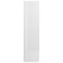 Weißer glänzender Sperrholzschrank 80x52x180 cm von vidaXL, Kleiderschränke - Ref: Foro24-800627, Preis: 164,68 €, Rabatt: %