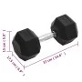 Gusseisenhantel 22,5 kg von vidaXL, freies Gewicht - Ref: Foro24-93609, Preis: 81,08 €, Rabatt: %