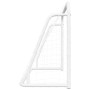 Fußballtor mit Stahl- und weißem Polyesternetz, 125 x 96 x 60 cm von vidaXL, Fußballtore - Ref: Foro24-93732, Preis: 49,91 €,...