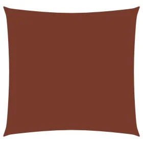Terracotta Oxford fabric square sail awning 5x5 m by vidaXL, Umbrellas - Ref: Foro24-135361, Price: 76,65 €, Discount: %