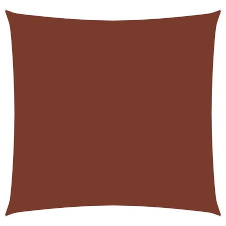 Terracotta Oxford fabric square sail awning 5x5 m by vidaXL, Umbrellas - Ref: Foro24-135361, Price: 73,62 €, Discount: %