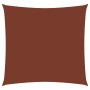 Terracotta Oxford fabric square sail awning 5x5 m by vidaXL, Umbrellas - Ref: Foro24-135361, Price: 73,62 €, Discount: %