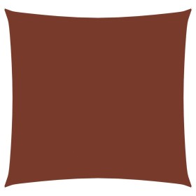 Terracotta Oxford fabric square sail awning 7x7 m by vidaXL, Umbrellas - Ref: Foro24-135363, Price: 133,48 €, Discount: %