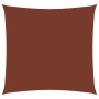 Terracotta Oxford fabric square sail awning 7x7 m by vidaXL, Umbrellas - Ref: Foro24-135363, Price: 133,48 €, Discount: %