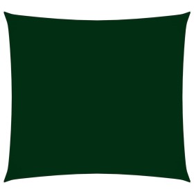 Square sail awning Oxford fabric dark green 7x7 m by vidaXL, Umbrellas - Ref: Foro24-135473, Price: 133,93 €, Discount: %