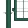 Green steel garden mesh gate 400x125 cm by vidaXL, garden gates - Ref: Foro24-145749, Price: 440,72 €, Discount: %