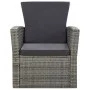 4-teiliges Gartenmöbel-Set und graue synthetische Rattankissen von vidaXL, Gartensets - Ref: Foro24-46086, Preis: 435,50 €, R...