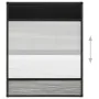 Pleated mosquito net for aluminum windows with shade 80x100cm by vidaXL, Mosquito nets for windows - Ref: Foro24-148683, Pric...