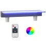 Waterfall fountain with acrylic RGB LED 60 cm by vidaXL, Fountains and waterfalls - Ref: Foro24-151403, Price: 141,38 €, Disc...