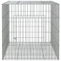 Galvanized iron rabbit cage 78x54x54 cm by vidaXL, Cages and habitats for small animals - Ref: Foro24-171567, Price: 34,87 €,...