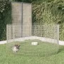 Rabbit cage 12 panels galvanized iron 54x100 cm by vidaXL, Cages and habitats for small animals - Ref: Foro24-171584, Price: ...