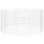 Rabbit cage 12 panels galvanized iron 54x100 cm by vidaXL, Cages and habitats for small animals - Ref: Foro24-171584, Price: ...