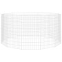 Rabbit cage 12 panels galvanized iron 54x100 cm by vidaXL, Cages and habitats for small animals - Ref: Foro24-171584, Price: ...