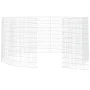 Rabbit cage 12 panels galvanized iron 54x100 cm by vidaXL, Cages and habitats for small animals - Ref: Foro24-171584, Price: ...