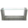 4-teiliges Gartenmöbel-Set und graue synthetische Rattankissen von vidaXL, Gartensets - Ref: Foro24-46086, Preis: 342,85 €, R...