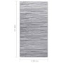Alfombra de exterior PP gris 120x180 cm de vidaXL, Protectores para exterior - Ref: Foro24-310437, Precio: 25,18 €, Descuento: %