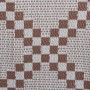 Alfombra de exterior PP marrón 140x200 cm de vidaXL, Protectores para exterior - Ref: Foro24-317019, Precio: 34,44 €, Descuen...