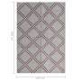 Brauner PP-Außenteppich 140x200 cm von vidaXL, Outdoor-Protektoren - Ref: Foro24-317019, Preis: 34,44 €, Rabatt: %