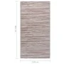 Taupegrauer PP-Außenteppich 140x200 cm von vidaXL, Outdoor-Protektoren - Ref: Foro24-317025, Preis: 34,04 €, Rabatt: %