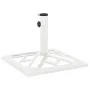 White cast iron parasol base 44x44x31 cm by vidaXL, Umbrella bases - Ref: Foro24-317761, Price: 56,89 €, Discount: %