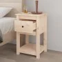Bedside tables 2 pcs solid pine wood 40x35x61.5 cm by vidaXL, Lockers and storage cabinets - Ref: Foro24-821730, Price: 82,00...