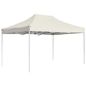 Carpa plegable profesional de aluminio crema 4,5x3 m de vidaXL, Carpas y cenadores - Ref: Foro24-45491, Precio: 211,23 €, Des...