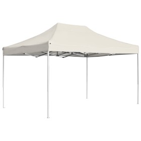 Professional cream aluminum folding tent 4.5x3 m by vidaXL, Tents and gazebos - Ref: Foro24-45491, Price: 204,21 €, Discount: %