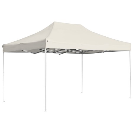 Carpa plegable profesional de aluminio crema 4,5x3 m de vidaXL, Carpas y cenadores - Ref: Foro24-45491, Precio: 182,48 €, Des...