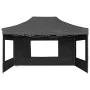 Folding tent with anthracite gray aluminum walls 4.5x3 m by vidaXL, Tents and gazebos - Ref: Foro24-45498, Price: 302,89 €, D...