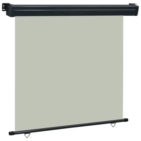 Toldo lateral de balcón gris 160x250 cm de vidaXL, Sombrillas - Ref: Foro24-48434, Precio: 80,16 €, Descuento: %