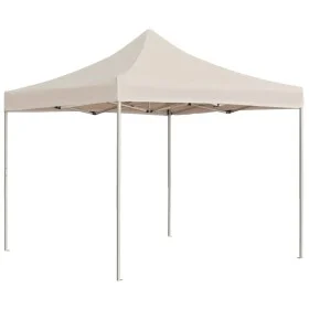 Professional cream aluminum folding tent 2x2 m by vidaXL, Tents and gazebos - Ref: Foro24-48925, Price: 153,31 €, Discount: %