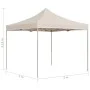 Professional cream aluminum folding tent 2x2 m by vidaXL, Tents and gazebos - Ref: Foro24-48925, Price: 153,28 €, Discount: %