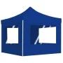 Professionelles Faltzelt mit blauen Aluminiumwänden 2x2 m von vidaXL, Zelte und Pavillons - Ref: Foro24-48931, Preis: 155,22 ...